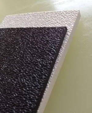 ABS מרקם גיליון השפעת התנגדות Antiscratch